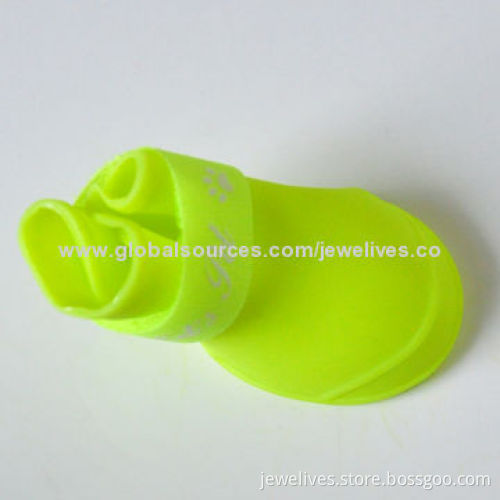 Candy fashionable rubber waterproof pet dog shoes
